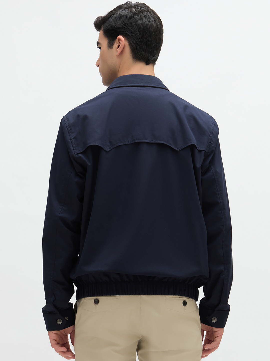 Solid Warm Zip Jacket - Image 4