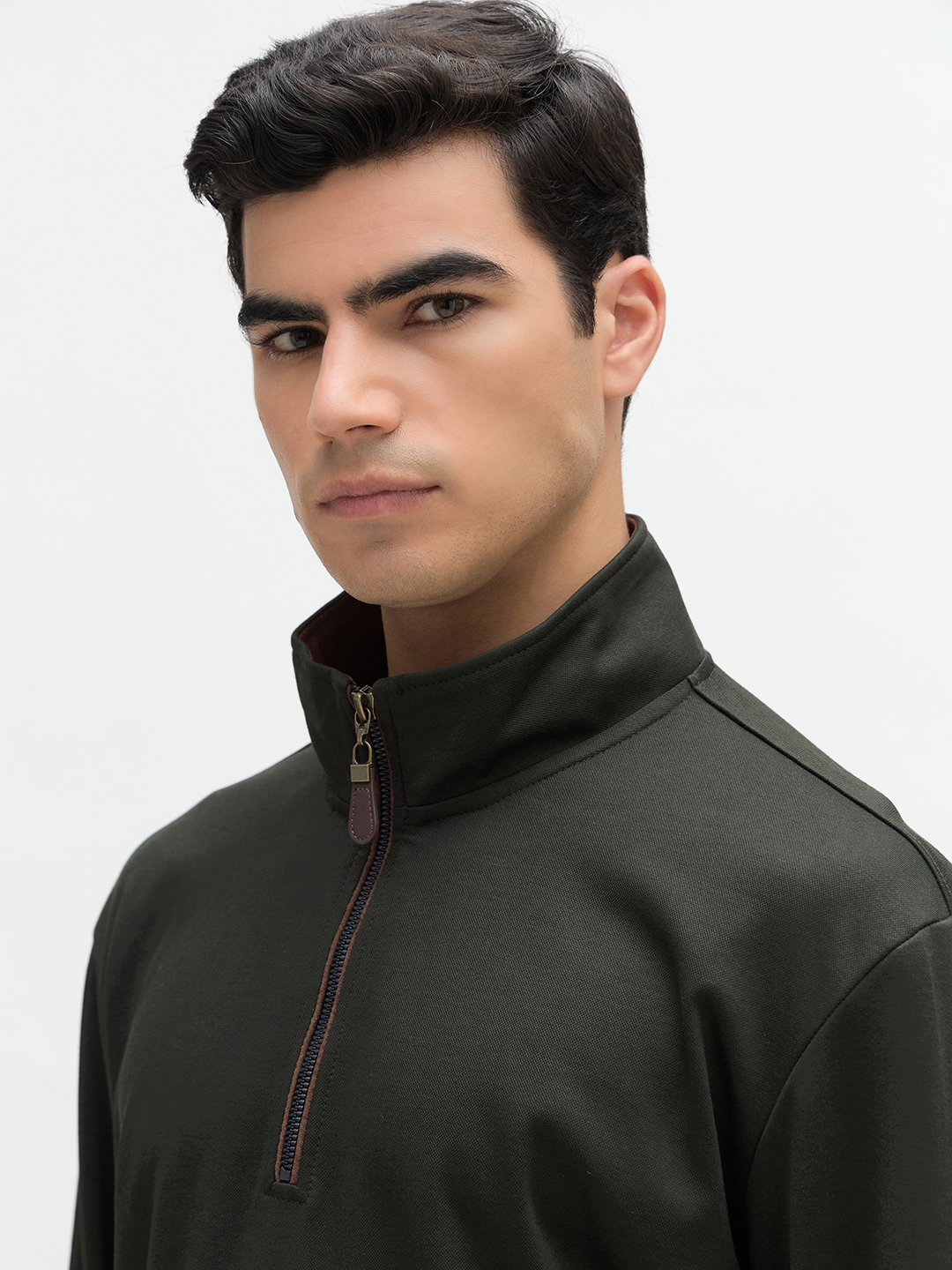 Lycra Interlock Half-Zip - Image 5