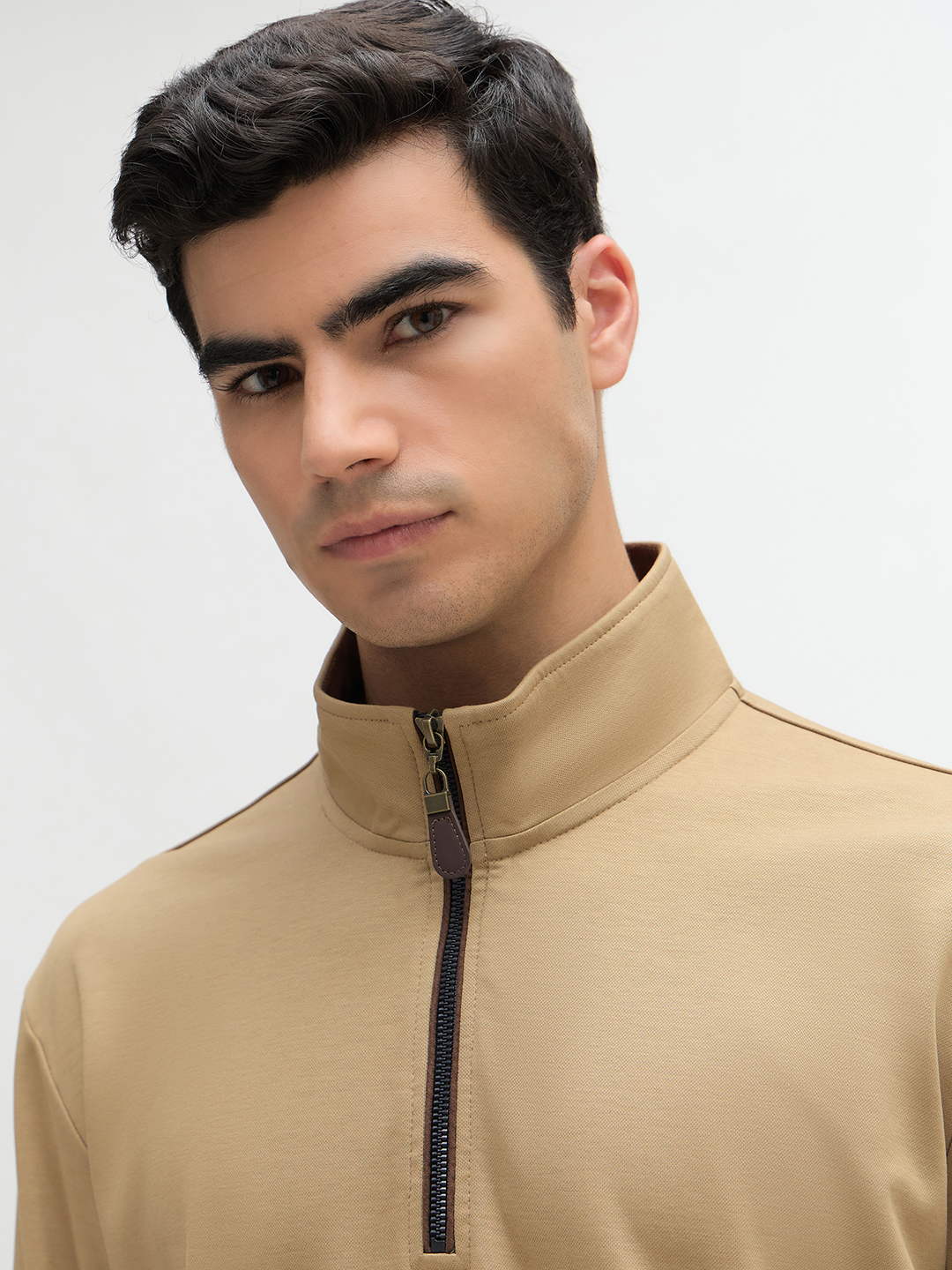 Lycra Interlock Half-Zip - Image 5