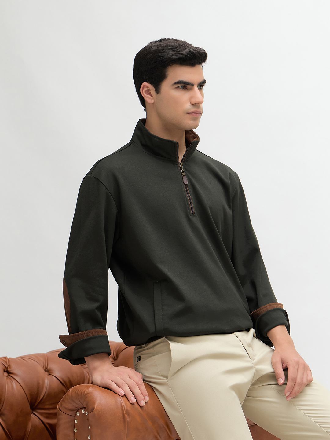 Lycra Interlock Half-Zip - Image 7