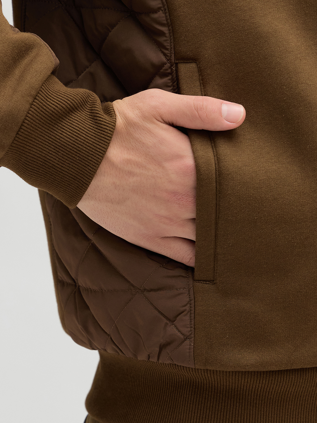 Quilted Sweat Jacket - Image 6